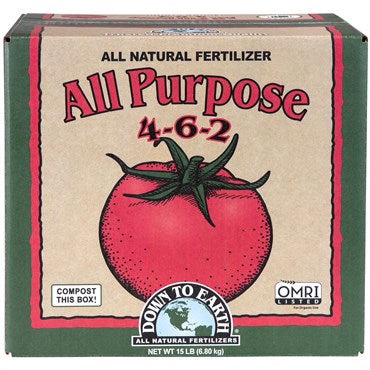 New Arrival Down To Earth All Purpose (4-6-2) 15lb